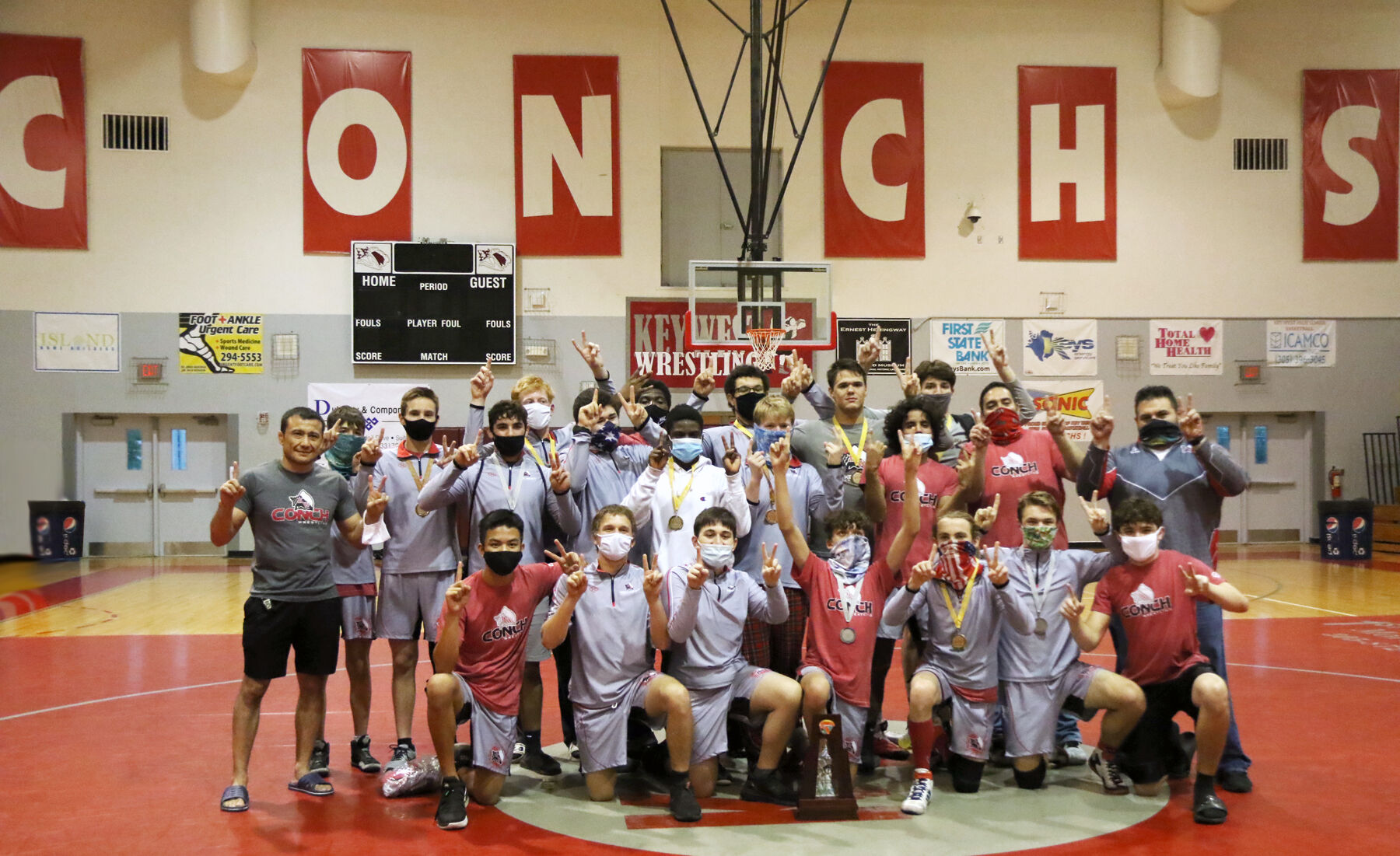 CONCHS CLAIM 12TH STRAIGHT DISTRICT TITLE